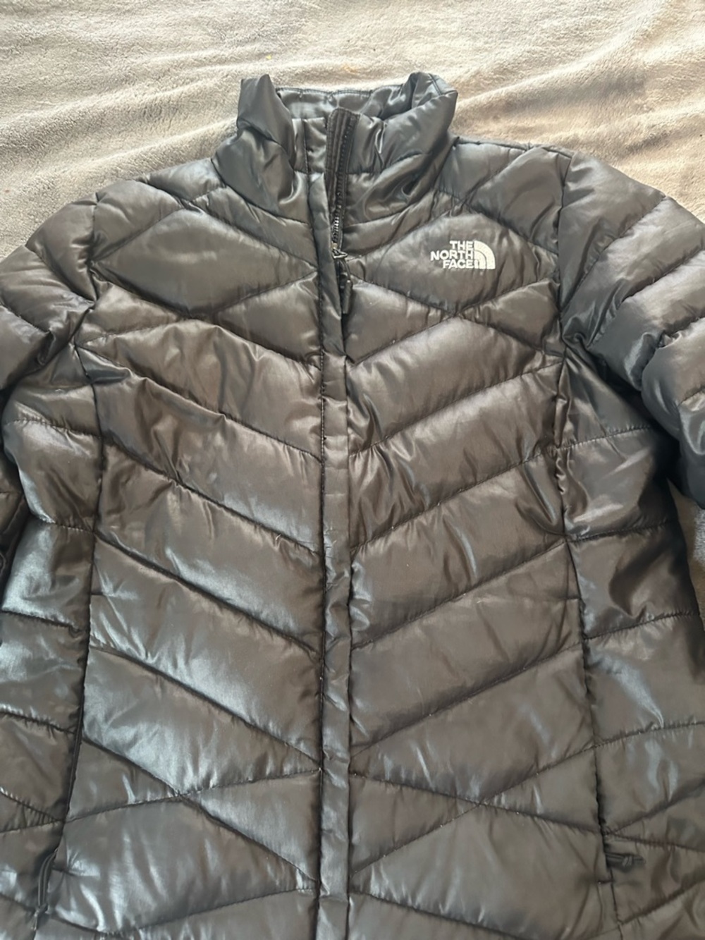 The North Face Women's grey Puffer Jacket